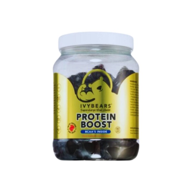 Ivybears Protein Boost 60ζελεδάκια (Ζελεδάκι – Αρκουδάκι Πρωτεΐνης)