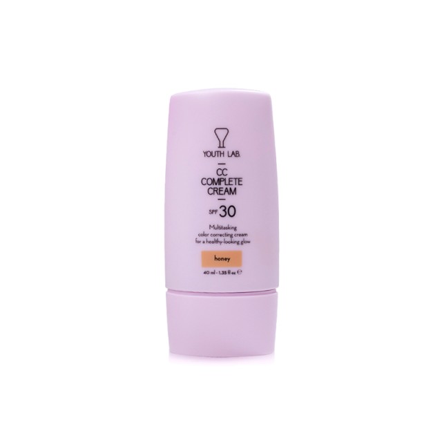 YOUTH LAB CC Complete Cream Honey SPF30 40ml (Καλυπτική Κρέμα Ολικής Αναδόμησης - Μεσαία Απόχρωση)