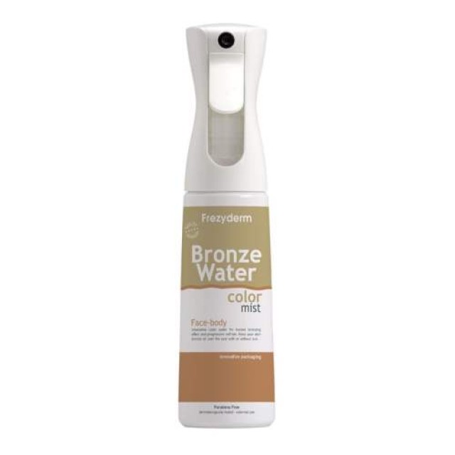 Frezyderm Sun Bronze Water Color Mist 300ml (Spray Mist Που Χρωματίζει Bronze Την Επιδερμίδα)