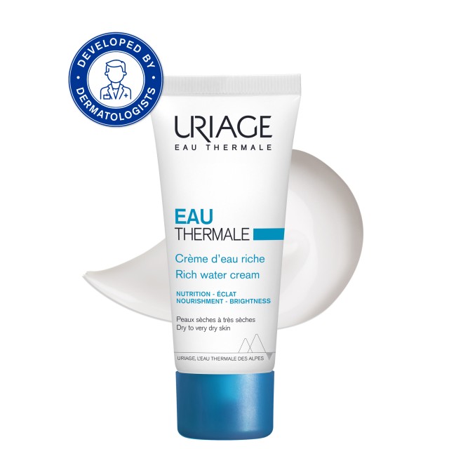 Uriage Eau Thermale Rich Water 40ml (Ενυδατικἡ Kρέμα για Ξηρή Επιδερμίδα)