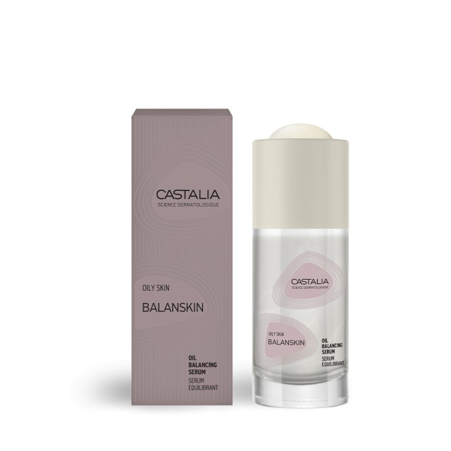 Castalia Balanskin Oil Balancing Serum 30ml (Ορός Εξισορρόπησης για Λιπαρή Επιδερμίδα με Ατέλειες)