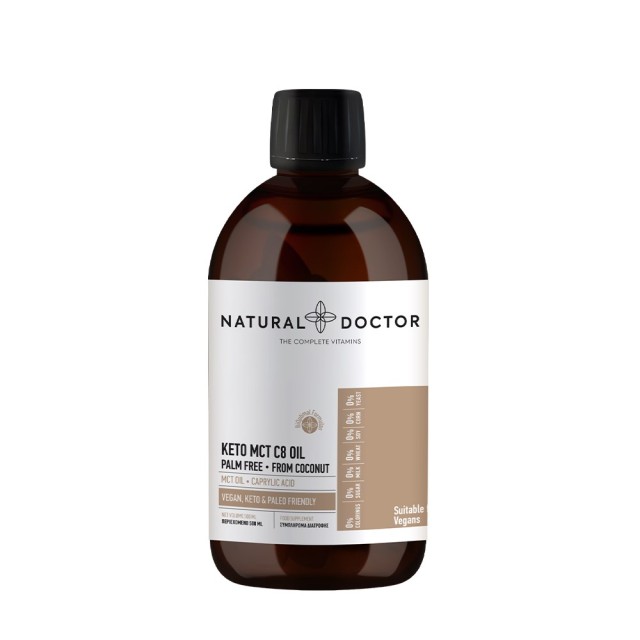 Natural Doctor Keto MCT C8 Oil 500ml