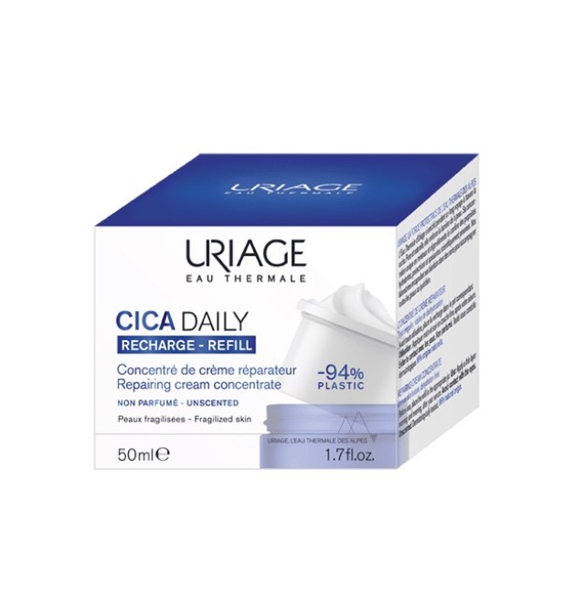 Uriage Cica Daily Repairing Cream Concentrate Refill 50ml