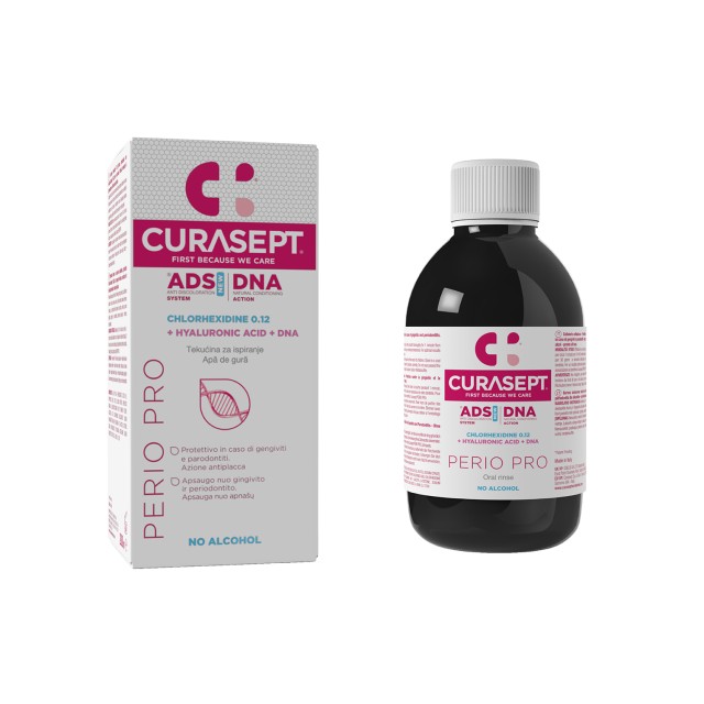 Curasept ADS DNA Perio Pro Mouthwash 200ml (Στοματικό Διάλυμα για Περιπτώσεις Ουλίτιδας & Περιοδοντίτιδας)