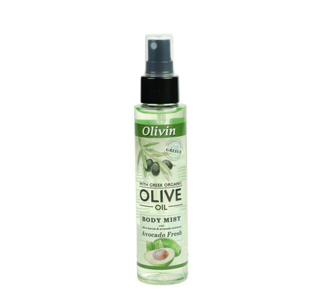 Olivin Body Mist Avocado Fresh 100ml (Ενυδατικό Σπρέυ Σώματος με Αβοκάντο)
