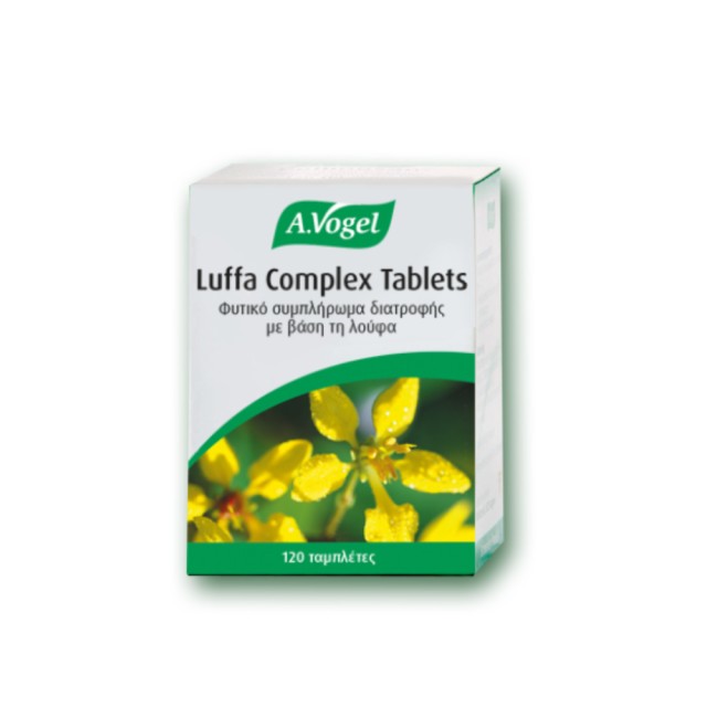 A.Vogel Luffa Complex Tablets 120 tabs (Φυτικό Συμπλήρωμα Διατροφής για την Ανακούφιση των Συμπτωμάτων των Αλλεργιών)