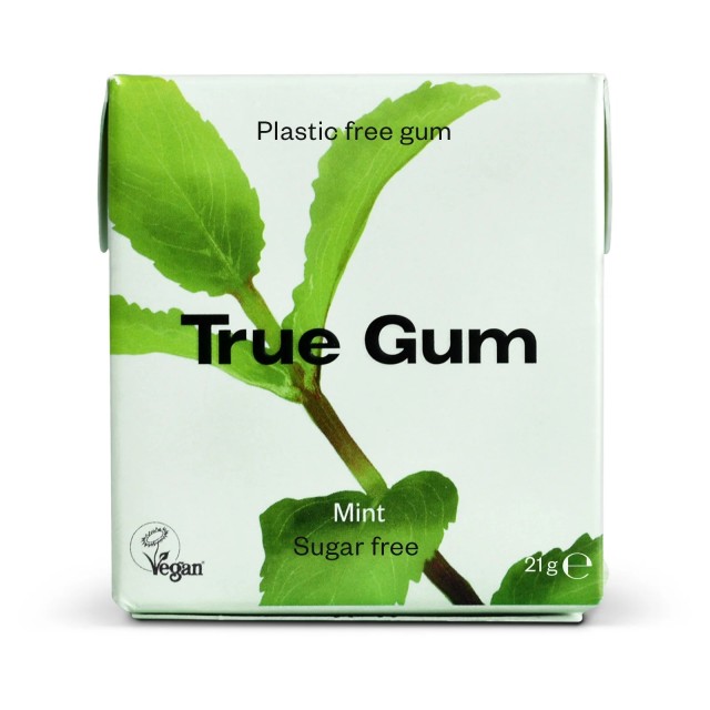 True Gum Mint 21gr (Τσίχλες Χωρίς Ζάχαρη με Γεύση Μέντας)