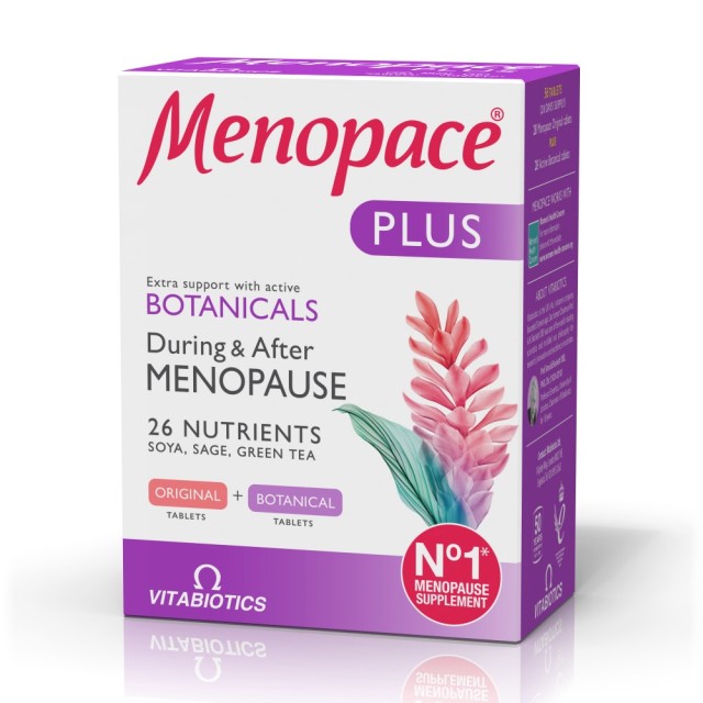 Vitabiotics Menopace Plus 28+28tabs
