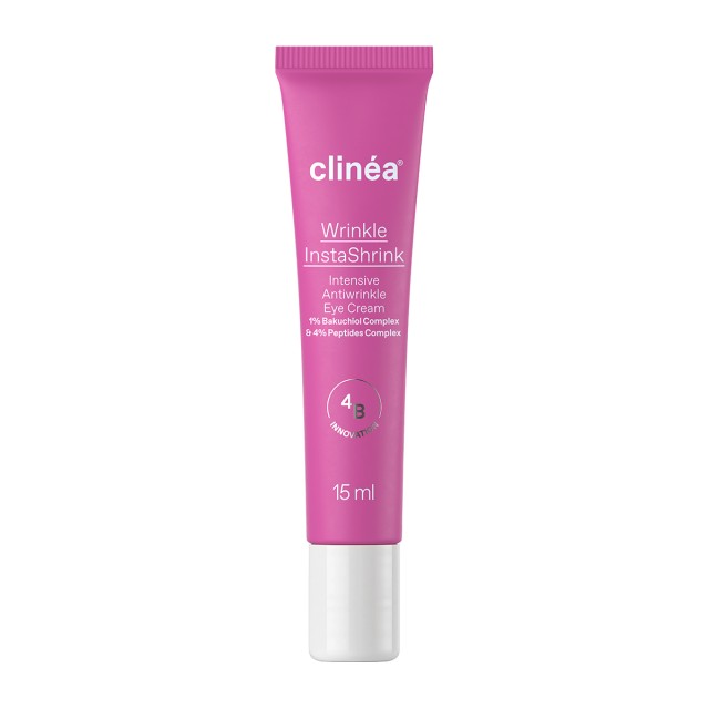 Clinea Wrinkle InstaShrink Eye Cream 15ml (Κρέμα Ματιών Εντατικής Αντιγήρανσης)