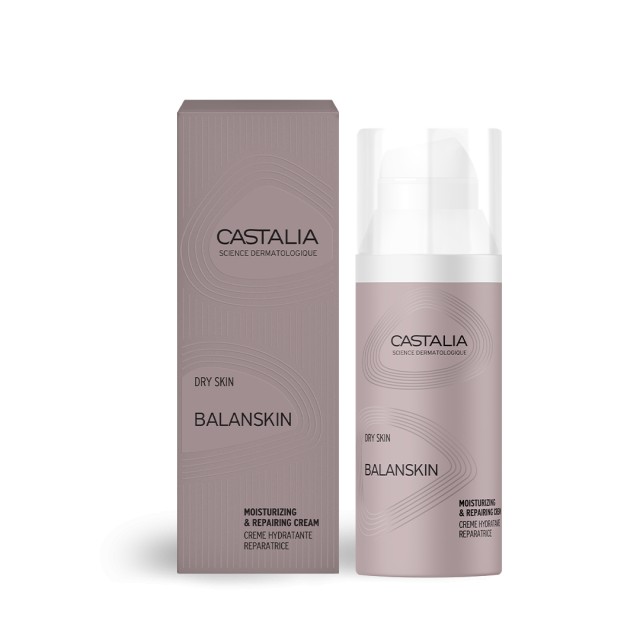 Castalia Balanskin Moisturizing & Repairing Cream 50ml (Κρέμα Βαθιάς Ενυδάτωσης για Ξηρή, Ερεθισμένη Επιδερμίδα)