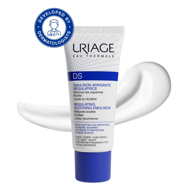 Uriage DS Regulating Soothing Emulsion 40ml (Κρέμα Εξισορρόπησης για την Ευαίσθητη Επιδερμίδα)