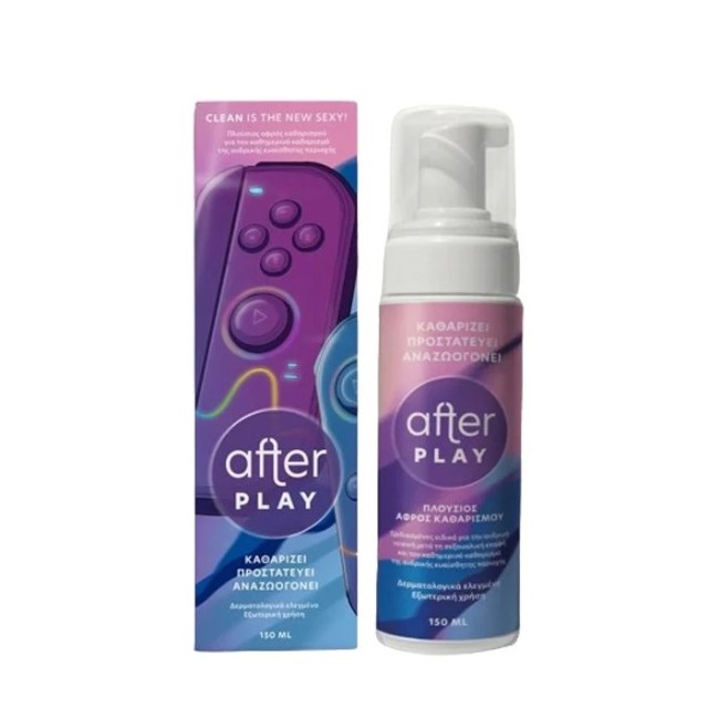 After Play Rich Cleansing Foam for Male Hygiene After Sexual Intercourse & for Everyday Cleaning 150ml