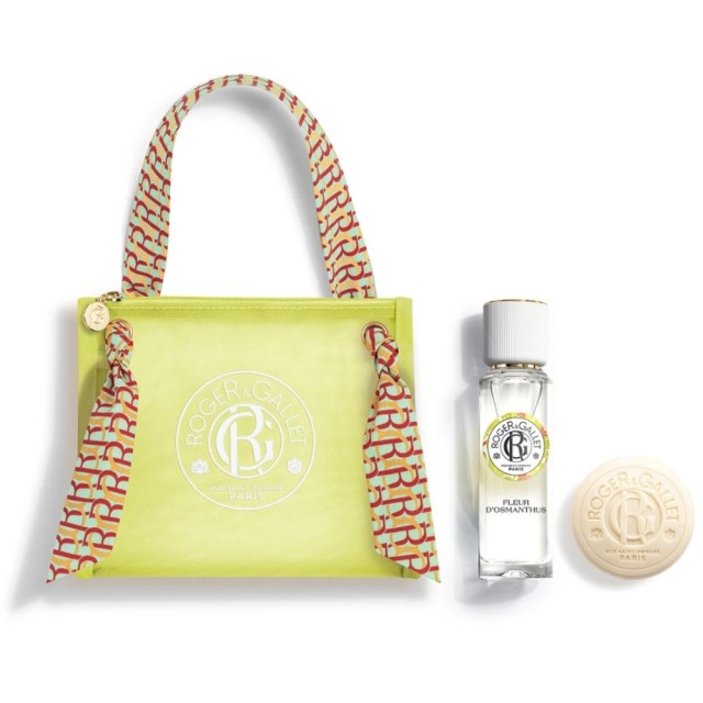 Roger & Gallet SET Autumn Fleur dOsmanthus Wellbeing Fragrant Water 30ml & Soap 50gr (ΣΕΤ Φθινοπωρινό με Άρωμα & Σαπούνι με Ιταλικό Μανταρίνι Όσμανθος & Μοσχολίβανο)