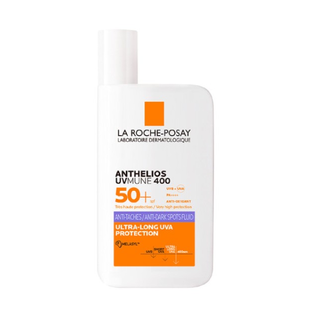 La Roche-Posay Anthelios UVMune 400 Anti-Dark Spots Fluid SPF 50+ 50ml (Aντηλιακό Προσώπου Κατά των Πανάδων)