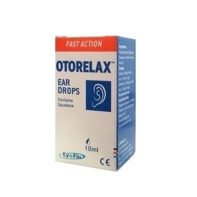 Lyofin Otorelax Ear Drops 10ml (Ωτικές Σταγόνες για την Υπερπαραγωγή Κυψελίδας)