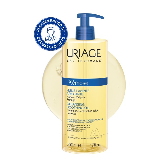 Uriage Xemose Cleansing Soothing Oil 500ml (Καταπραϋντικό Λάδι Καθαρισμού για Πολύ Ξηρή Επιδερμίδα)