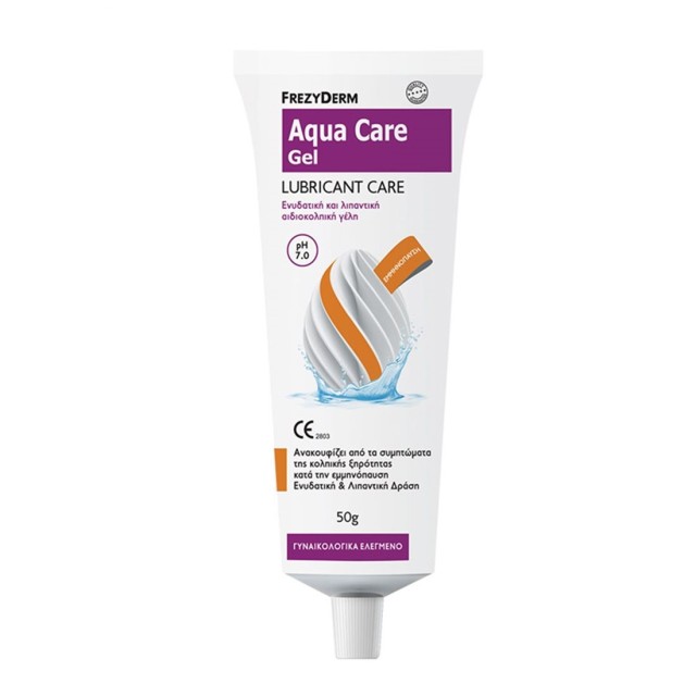 Frezyderm Aqua Care Gel Lubricant Care 50gr (Ενυδατική & Λιπαντική Αιδοιοκολπική Γέλη)