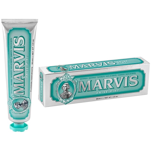 Marvis Anise Mint Toothpaste 85ml (Οδοντόκρεμα με Γεύση Γλυκάνισο & Μέντα)