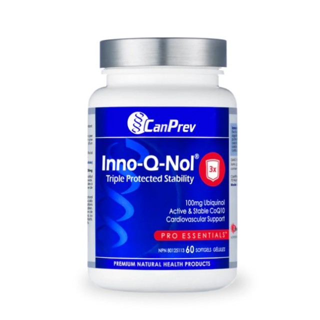 CanPrev Inno-Q-Nol 100mg 60 softgels (Συμπλήρωμα Διατροφής με Συνένζυμο Q10)