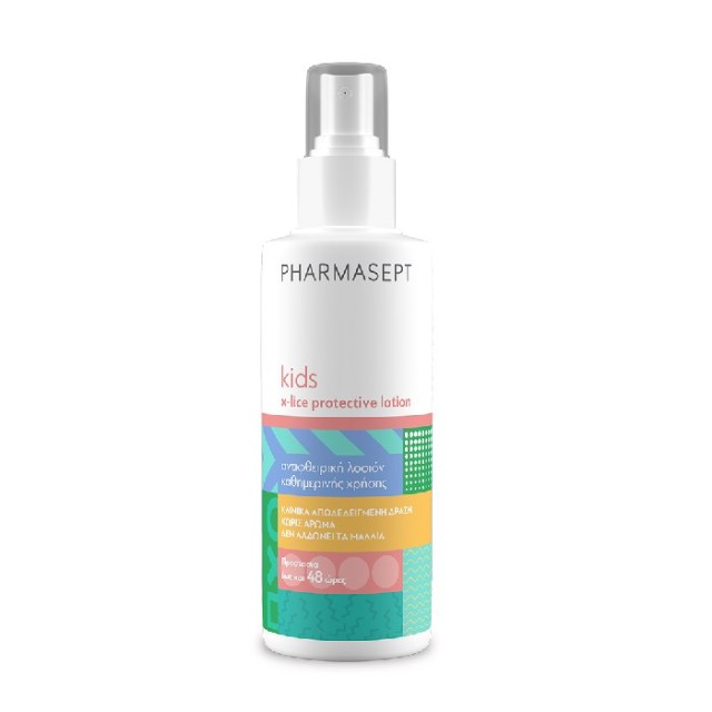 Pharmasept Kids X-Lice Protective Lotion 100ml (Προληπτική Αντιφθειρική Λοσιόν Καθημερινής Χρήσης)