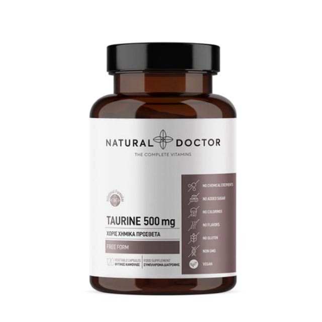 Natural Doctor Taurine 500mg 120caps