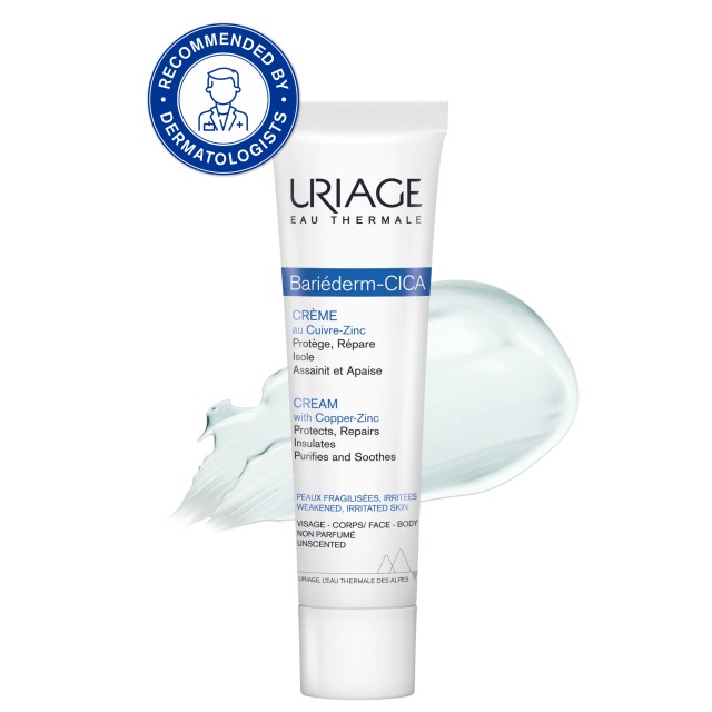 Uriage Bariederm Cica Creme 40ml (Επουλωτική - Αναπλαστική Κρέμα) 