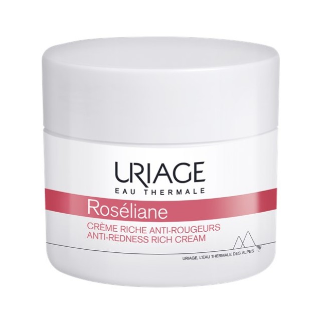 Uriage Roseliane Cream Rich 50ml (Πλούσια Κρέμα Κατά της Ερυθρότητας)