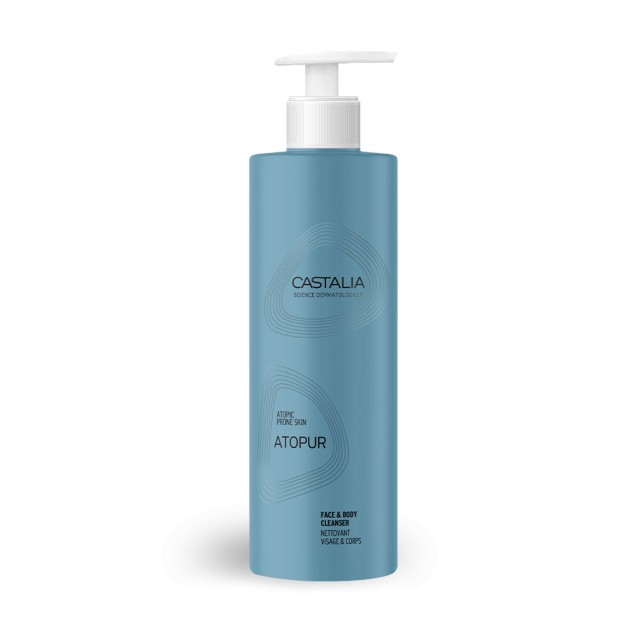 Castalia Atopur Face & Body Cleanser 400ml (Καθαριστικό Προσώπου & Σώματος για Δέρμα με Ατοπική Δερματίτιδα)