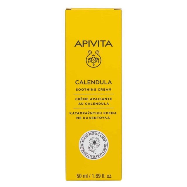 Apivita Calendula Soothing Cream 50ml (Καταπραϋντική Κρέμα με Καλέντουλα)