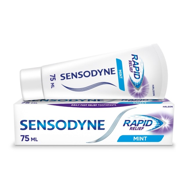 Sensodyne Rapid Relief 75ml (Οδοντόκρεμα για Άμεση Ανακούφιση από την Ευαισθησία)