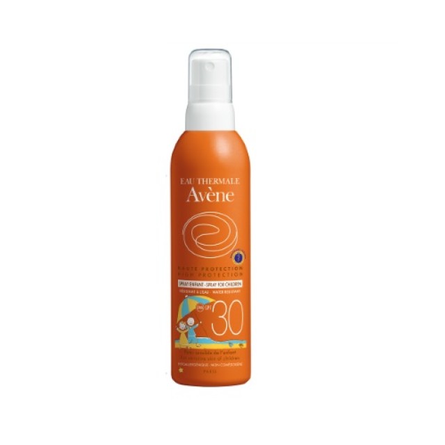 Avene Sun Care Spray for Children SPF30 200ml (Παιδικό Αντηλιακό Γαλάκτωμα Σπρέι για Πρόσωπο και Σώμ