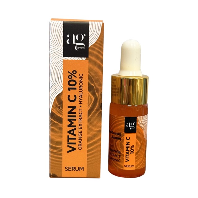 Ag Pharm Vitamin C 10% Serum 10ml (Ορός Προσώπου Εντατικής Αντιγηραντικής Φροντίδας & Λάμψης)