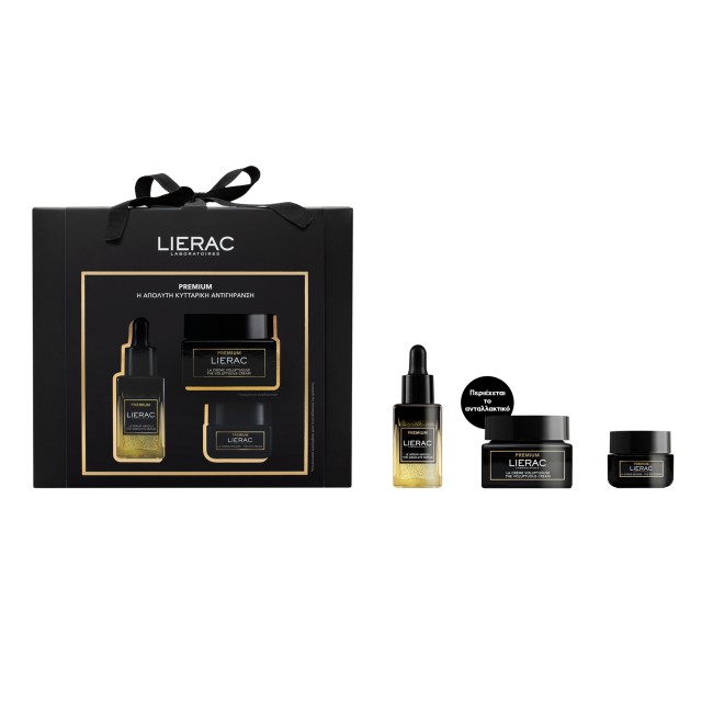 Lierac Premium SET Xmas The Voluptuous Cream Refill 50ml & The Absolute Serum 30ml & The Eye Cream 20ml