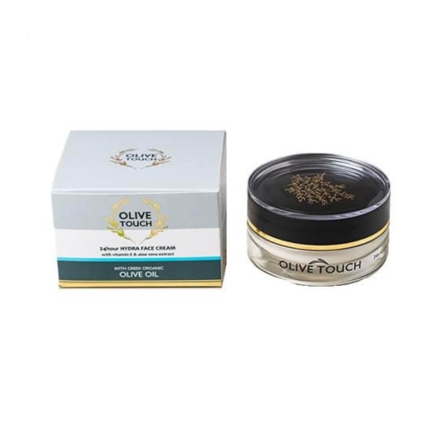 Olive Touch 24 Hour Moisturizing Face Cream With Organic Olive Oil & Vitamin E 50ml