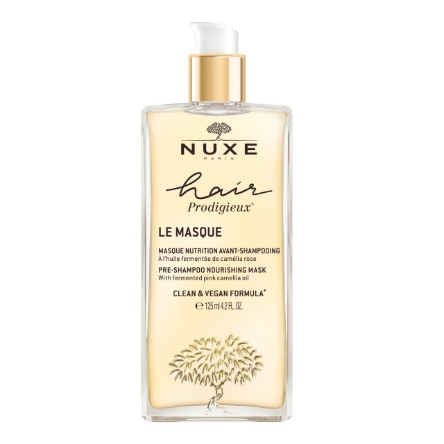 Nuxe Hair Prodigieux Pre-Shampoo Nourishing Mask 125ml (Μάσκα Θρέψης Πριν το Σαμπουάν με Έλαίο Καμέλιας)