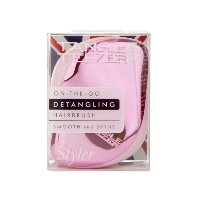 Tangle Teezer  On the Go Detangling Compact Styler Skinny Dip – Brush Salon