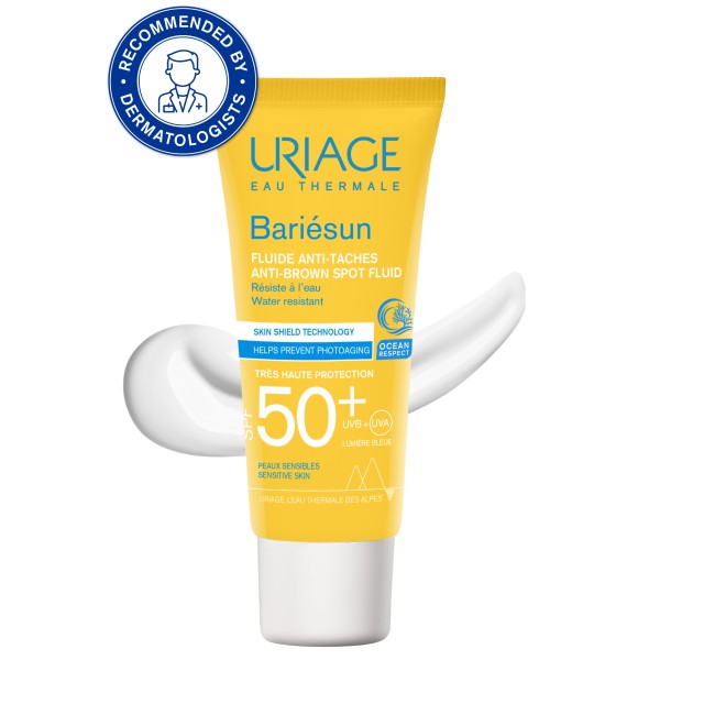 Uriage Bariesun Anti Brown Spot Fluid SPF50+ 40ml (Αντηλιακή Λοσιόν Προσώπου Κατά των Καφέ Κηλίδων) 