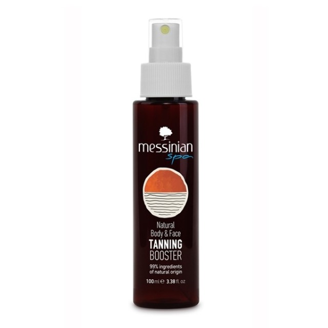 Messinian Spa Natural Body & Face Tanning Booster 100ml