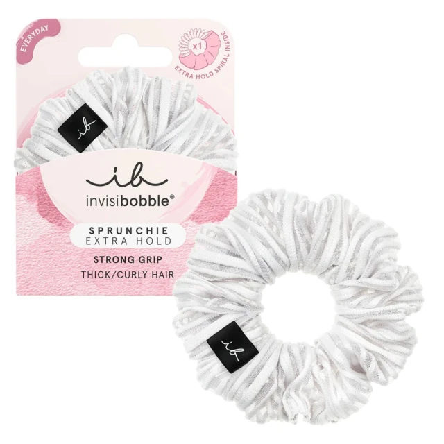 Invisibobble Sprunchie Extra Hold Pure White 1pc