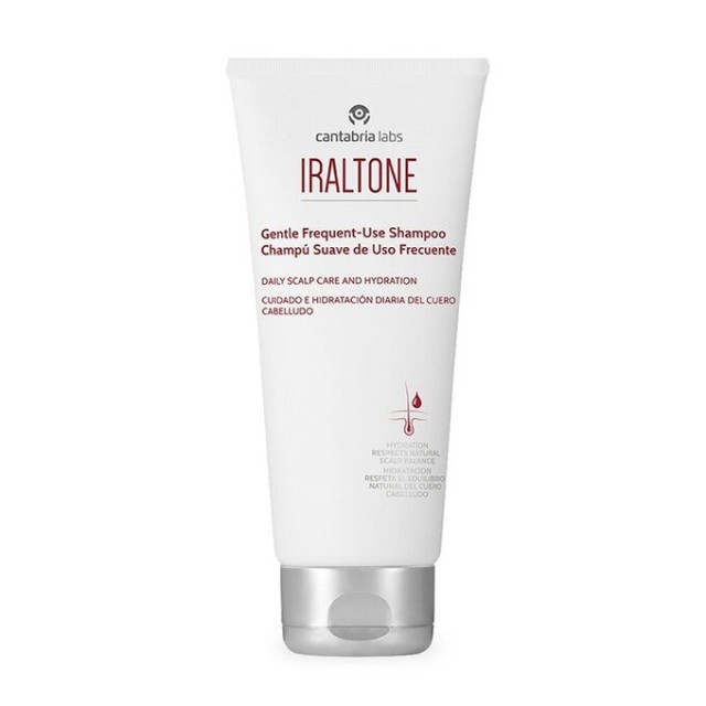 Iraltone Gentle Frequent Use Shampoo 200ml (Απαλό Σαμπουάν Καθημερινής Χρήσης)