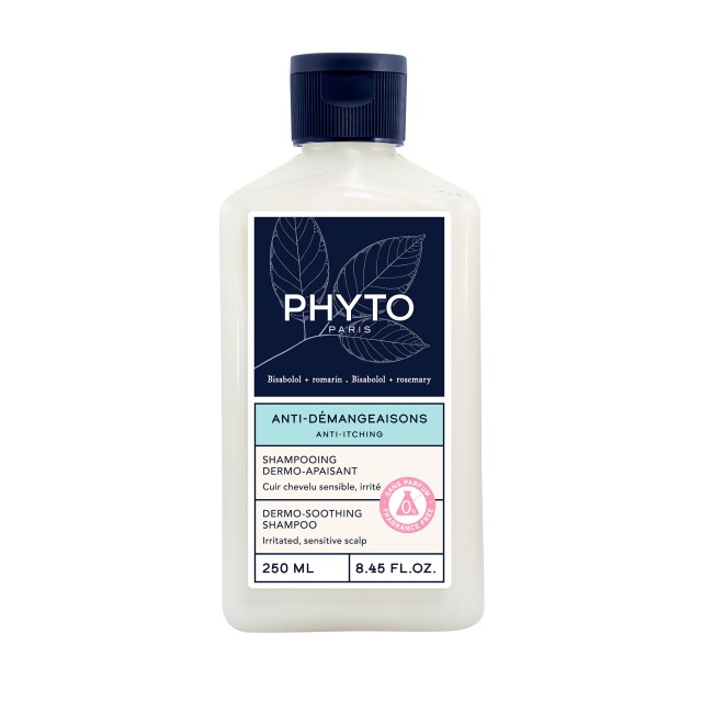 Phyto Scalp Solution Anti Itching Dermo-Soothing Shampoo 250ml (Καταπραϋντικό Σαμπουάν για το Ξηρό, Ερεθισμένο Τριχωτό της Κεφαλής)