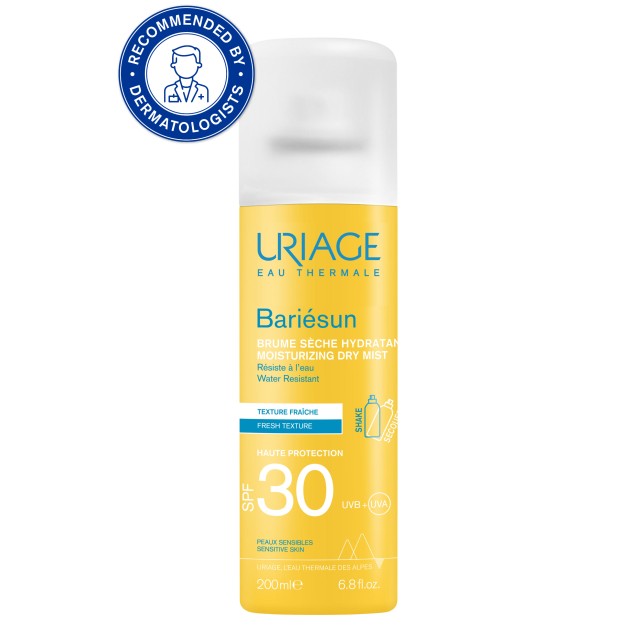 Uriage Bariesun Dry Mist SPF30 200ml (Αντηλιακό Mist για Πρόσωπο & Σώμα)