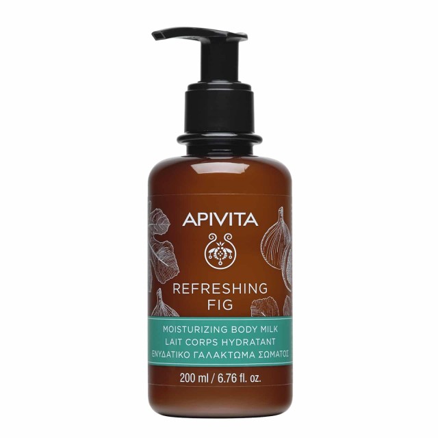 Apivita Refreshing Fig Γαλάκτωμα 200ml (Αναζωογονητικό Γαλάκτωμα Σώματος με Αιθέρια Έλαια)