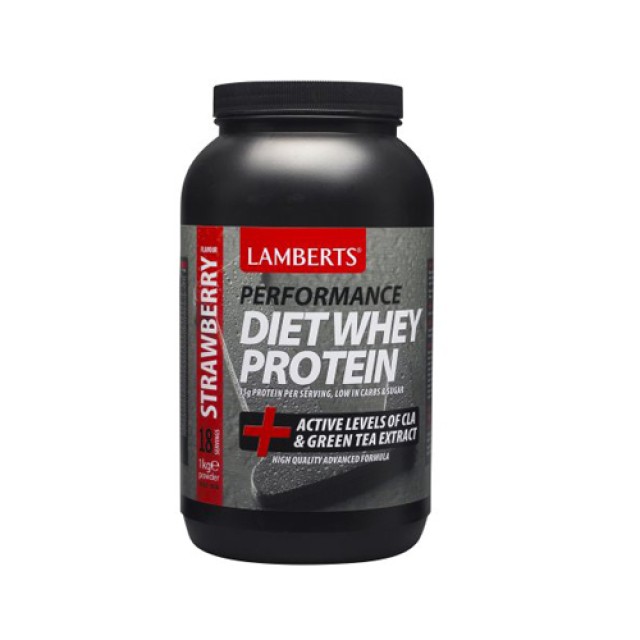 Lamberts Performance Diet Whey Protein 1Kg (Strawberry)