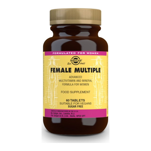 Solgar Female Multiple 60tabs (Πολυβιταμίνες)