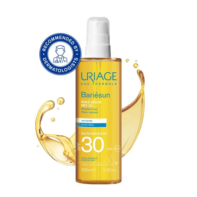 Uriage Bariesun Dry Oil SPF30 200ml (Αντιηλιακό Ξηρό Λάδι Σώματος)