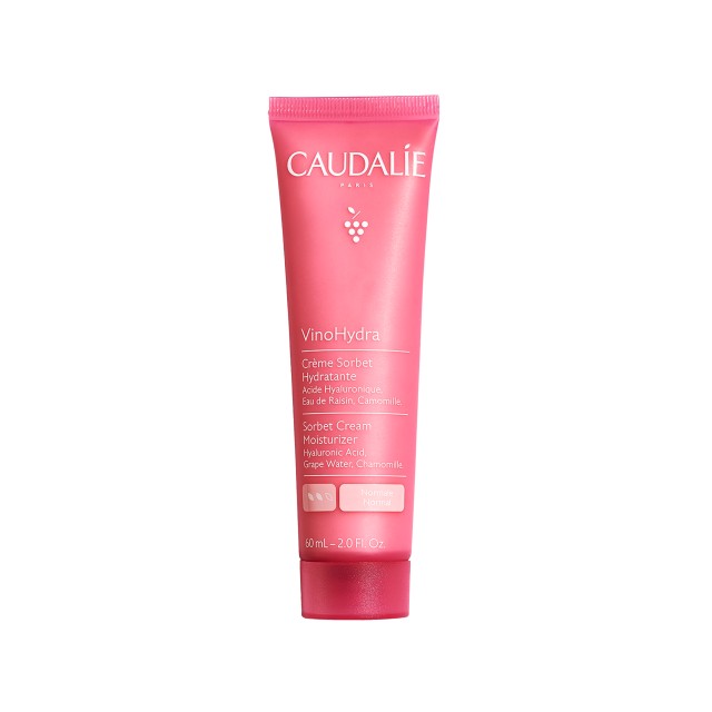 Caudalie Vinohydra Sorbet Cream Moisturizer 60ml (Ενυδατική Κρέμα για Κανονική/Ευαίσθητη Επιδερμίδα)