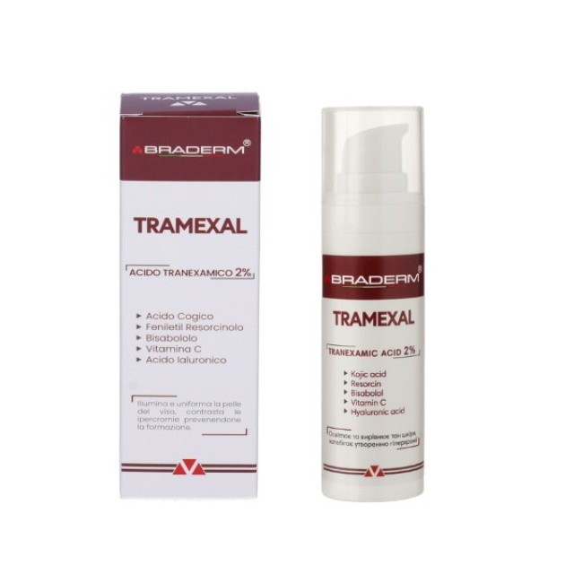 Braderm Tramexal 2% 30ml (Γαλάκτωμα για Μείωση της Υπερχρωμίας του Δέρματος)