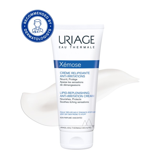 Uriage Xémose Lipid Replenishing Anti-Irritation Cream 200ml (Κρέμα Kατά των Eρεθισμών για Ξηρή Επιδ