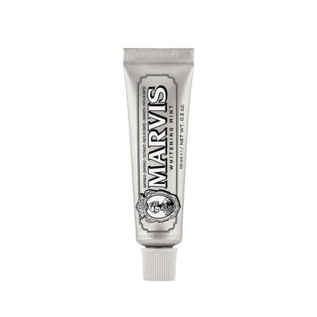 Marvis Smokers Whitening Mint Toothpaste 10ml (Λευκαντική Οδοντόκρεμα Κατά των Λεκέδων στα Δόντια με